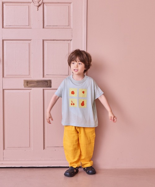 MARKEY'S（マーキーズ）の「【超吸水速乾】イラストＴシャツ（Tシャツ/カットソー・キッズ・イエロー/ネイビー/パープル/ライトグリーン/グリーン/オレンジ/グレー/ピンク/ブラック/ベージュ/ブラウン/ライトブルー・XS/L/M/S/LL）」の20枚目の写真