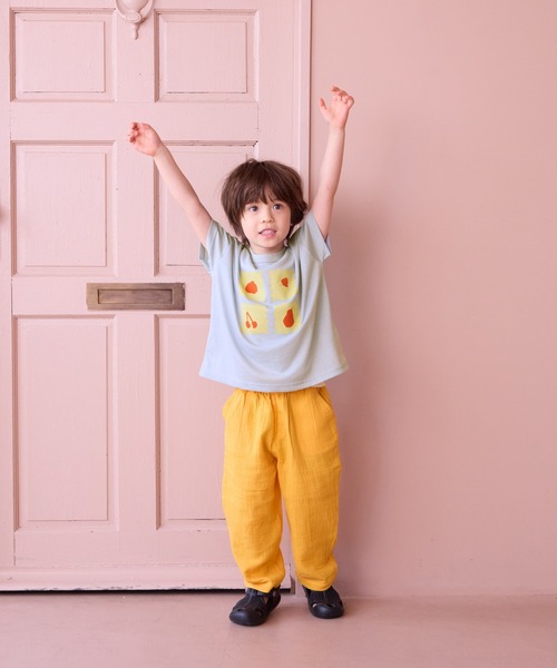 MARKEY'S（マーキーズ）の「【超吸水速乾】イラストＴシャツ（Tシャツ/カットソー・キッズ・イエロー/ネイビー/パープル/ライトグリーン/グリーン/オレンジ/グレー/ピンク/ブラック/ベージュ/ブラウン/ライトブルー・XS/L/M/S/LL）」の21枚目の写真