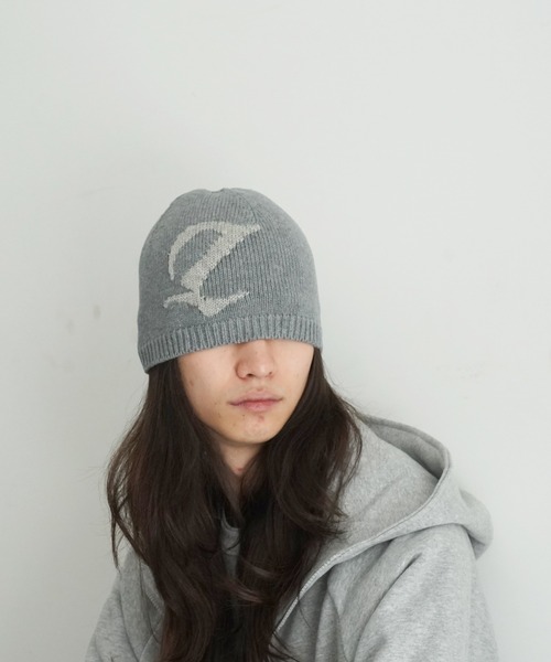 KAIKO(カイコー)の「KAIKO THINK(ニットキャップ/ビーニー・メンズ・ブラック/グレー系その他/グレー/ブラック系その他・OS)」の4枚目の写真