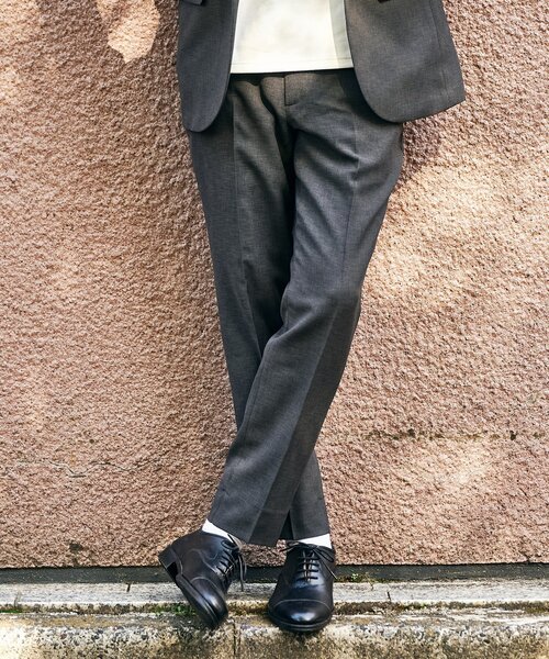 417 EDIFICE（フォーワンセブンエディフィス）の「”吸水速乾” EVALET メッシュセットアップ（セットアップ・メンズ・チャコールグレー/ベージュ/ネイビー/グレー/カーキ・SMALL/MEDIUM/LARGE/X-LARGE/XX-LARGE）」の10枚目の写真