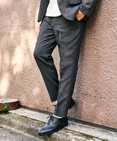 417 EDIFICE（フォーワンセブンエディフィス）の「”吸水速乾” EVALET メッシュセットアップ（セットアップ・メンズ・チャコールグレー/ベージュ/ネイビー/グレー/カーキ・SMALL/MEDIUM/LARGE/X-LARGE/XX-LARGE）」の11枚目の写真