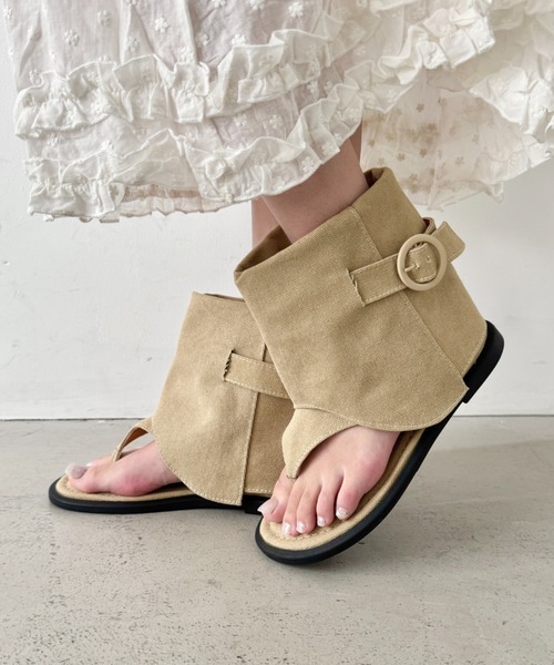 thevirgins muse sandal ミューズサンダル ベージュ 新品 thevirgins muse sandal ミューズサンダル ベージュ 新品 - メルカリ