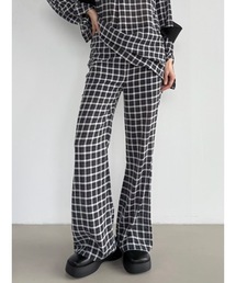 Didot.showroom | 【DIDOT.】シアーチェックイージーパンツ(その他パンツ)