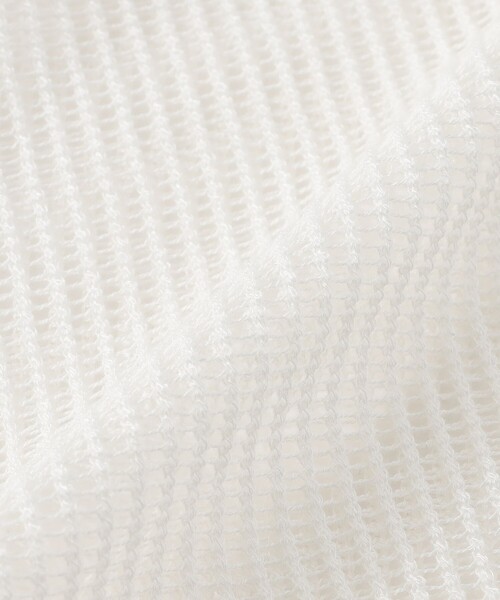 LOVELESS（ラブレス）の「メッシュニットカーディガン（カーディガン/ボレロ・レディース・オフホワイト/チャコールグレー/グリーン系その他3/オレンジ系その他/ブルー系その他2・36）」の16枚目の写真