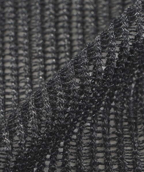 LOVELESS（ラブレス）の「メッシュニットカーディガン（カーディガン/ボレロ・レディース・オフホワイト/チャコールグレー/グリーン系その他3/オレンジ系その他/ブルー系その他2・36）」の17枚目の写真