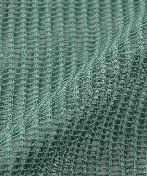 LOVELESS（ラブレス）の「メッシュニットカーディガン（カーディガン/ボレロ・レディース・オフホワイト/チャコールグレー/グリーン系その他3/オレンジ系その他/ブルー系その他2・36）」の19枚目の写真