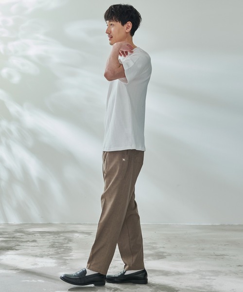 Arnold Palmer(アーノルドパーマー)の「寄り添うリネン シェア ラグラン Tシャツ(Tシャツ/カットソー・レディース・チャコールグレー/ホワイト/ミント・L/M/S/LL/XS)」の21枚目の写真