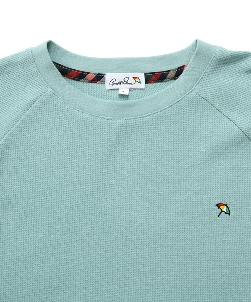 Arnold Palmer(アーノルドパーマー)の「寄り添うリネン シェア ラグラン Tシャツ(Tシャツ/カットソー・レディース・チャコールグレー/ホワイト/ミント・L/M/S/LL/XS)」の15枚目の写真
