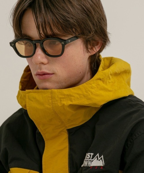 FIRST DOWN(ファーストダウン)の「FIRST DOWN TASLAN NYLON MOTOWN JACKET(ファーストダウン タスランナイロン モータウンジャケット)(ナイロンジャケット・メンズ・ブラック/パープル/イエロー/レオパード・MEDIUM/LARGE/X-LARGE)」の11枚目の写真