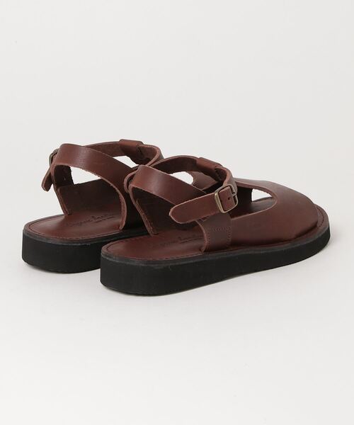 Organic handloom(オーガニックハンドルーム)の「Organic handloom / “HOHEN” サンダル(サンダル・レディース・ダークブラウン/ブラック/ホワイト・23/24/22/25)」の14枚目の写真
