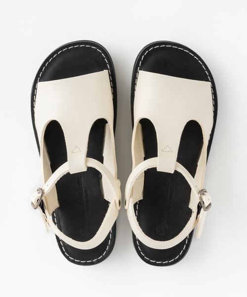 Organic handloom(オーガニックハンドルーム)の「Organic handloom / “HOHEN” サンダル(サンダル・レディース・ダークブラウン/ブラック/ホワイト・23/24/22/25)」の13枚目の写真