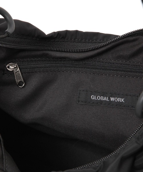 GLOBAL WORK（グローバルワーク）の「撥水軽量手提げ変形ショルダー/323156（ショルダーバッグ・レディース・ブラック/チャコールグレー/グレー/ベージュ・ONE SIZE）」の19枚目の写真