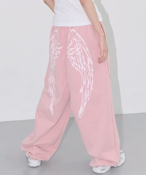 【FANCY CLUB】人気/送料関税込 ★ ANGEL VINTAGE SWEATPANTS ★ FANCY CLUB】ANGEL VINTAGE SWEATPANTS（スウェットパンツ