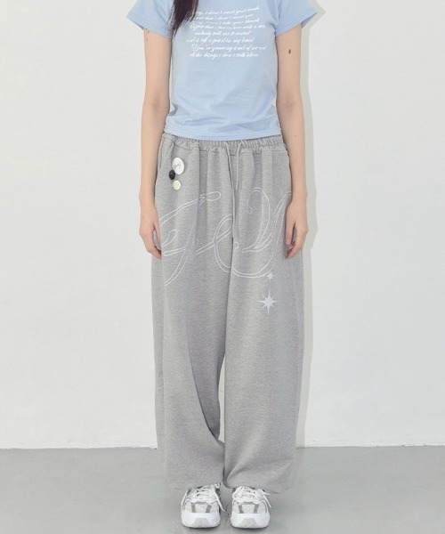 FANCY CLUB】ANGEL VINTAGE SWEATPANTS（スウェットパンツ
