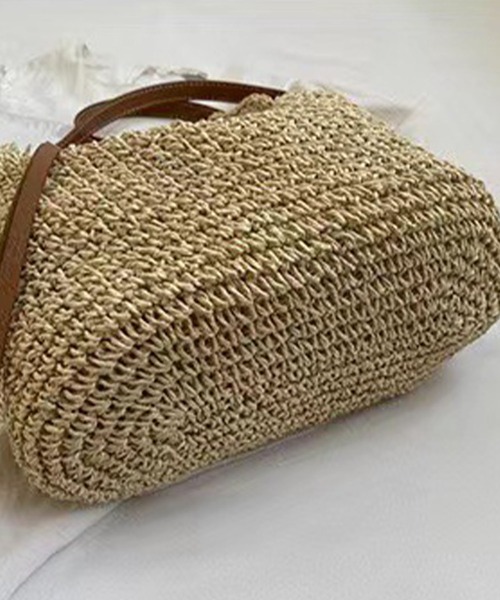 meJane（ミージェーン）の「ペーパーブレード かごショルダーバッグ（ショルダーバッグ・レディース・モカ/キナリ・FREE）」の15枚目の写真