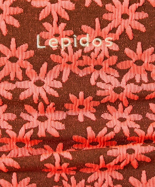 Lepidos（レピドス）の「＜Lepidos＞ジャガードフラワー ハイウエスト ボトム（水着・レディース・ブラウン/コバルトブルー・S/M）」の13枚目の写真