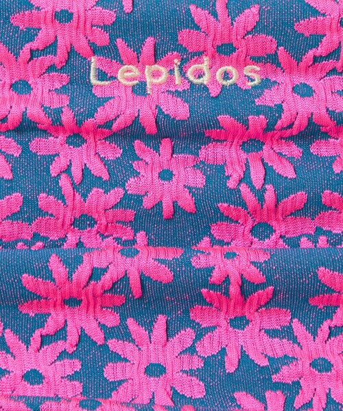 Lepidos（レピドス）の「＜Lepidos＞ジャガードフラワー ハイウエスト ボトム（水着・レディース・ブラウン/コバルトブルー・S/M）」の12枚目の写真