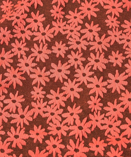 Lepidos（レピドス）の「＜Lepidos＞ジャガードフラワー ハイウエスト ボトム（水着・レディース・ブラウン/コバルトブルー・S/M）」の7枚目の写真