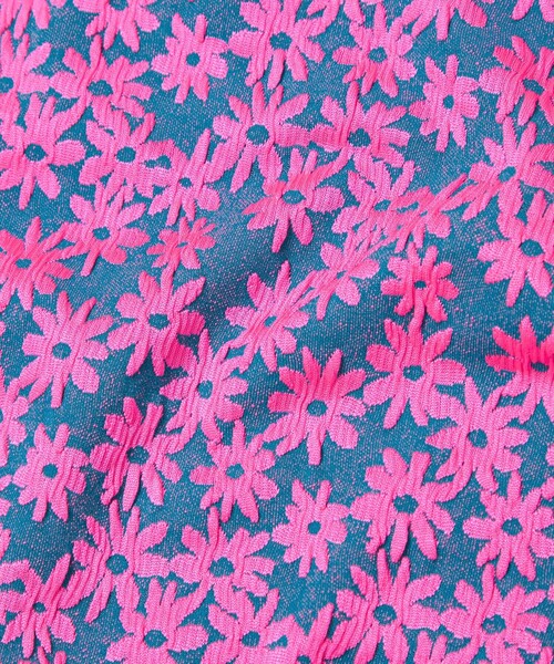 Lepidos（レピドス）の「＜Lepidos＞ジャガードフラワー ハイウエスト ボトム（水着・レディース・ブラウン/コバルトブルー・S/M）」の3枚目の写真