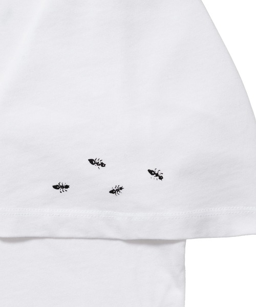LOOSE JOINTS(ルーズジョインツ)の「ORIGATO PLASTICO HAJIME TACHIBANA + MATERIAL - MONACO-VO(Tシャツ/カットソー・メンズ・ホワイト・M/L)」の5枚目の写真