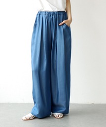 テロテロデニムワイドパンツ