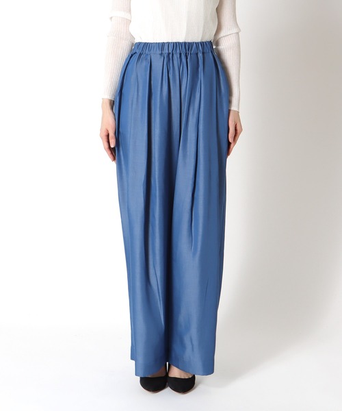 Jines(ジネス)の「テロテロデニムワイドパンツ(デニムパンツ・レディース・インディゴブルー/ブルー・38)」の21枚目の写真