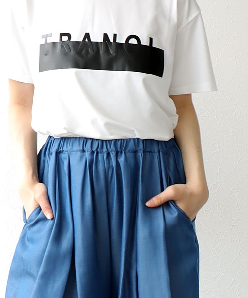 Jines(ジネス)の「テロテロデニムワイドパンツ(デニムパンツ・レディース・インディゴブルー/ブルー・38)」の7枚目の写真