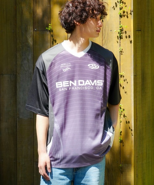 セール】【BEN DAVIS/ベンデイビス】BD GAME SHIRT TOP/オーバーサイズ