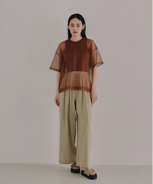 未使用✨ALDa Over Knit オーバーニット ベージュ セール】オーバーシアーニット（ニット/セーター）｜TENTO