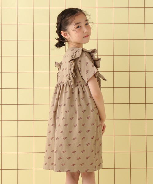 セール】【KIDS】総柄プリントワンピース 497079（ワンピース