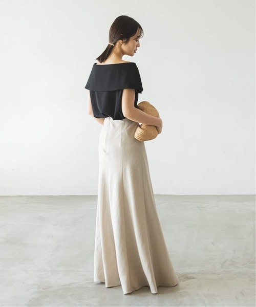 Noble(ノーブル)の「《追加》【洗える】ケープブラウス 7(シャツ/ブラウス・レディース・モカ/サックスブルー/ホワイト/ブラック・FREE)」の16枚目の写真