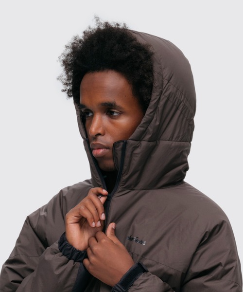 セール】ミミック フーデッドジャケット│MIMIC HOODED JACKET（ダウン