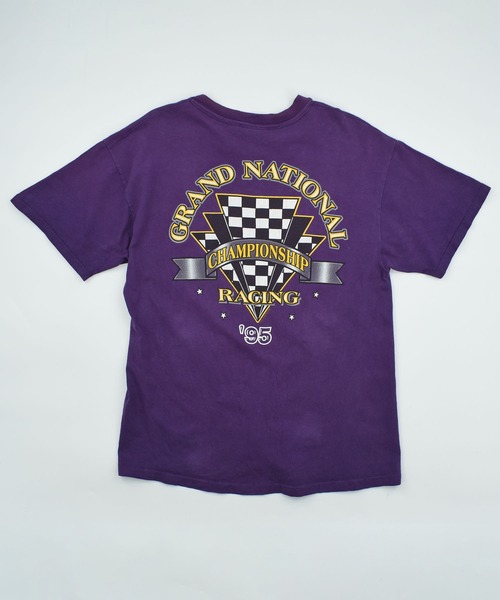 ヴィンテージ古着】90's Hanes “Spring field”レーシング Tシャツ USA製