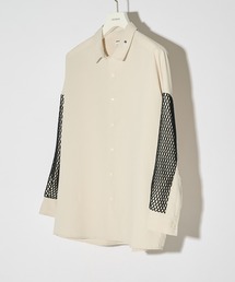 SHAREEF | MESH SLEEVE SHIRTS(シャツ/ブラウス)