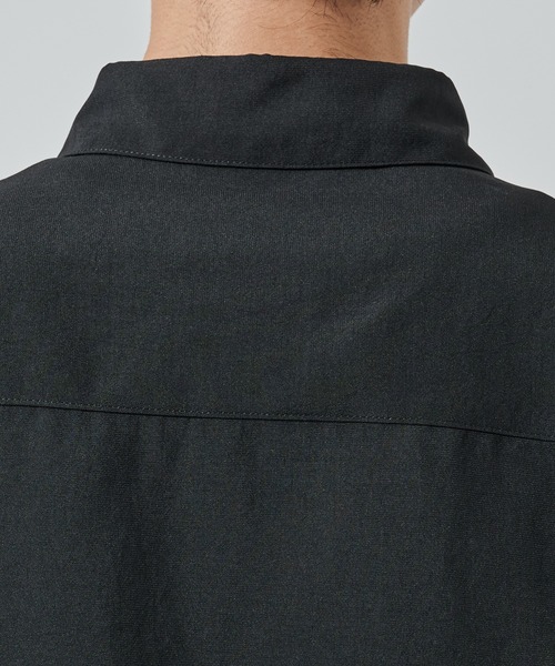 SHAREEF（シャリーフ）の「MESH SLEEVE SHIRTS（シャツ/ブラウス・メンズ・ブラック/ライトグレー・1/2）」の18枚目の写真