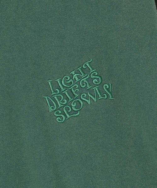 PBLIM（ページボーイリム）の「《UNISEX/セットアップ対応》アップリケロゴプルオーバー（Tシャツ/カットソー・レディース・ブラウン/グリーン/スミクロ・MEDIUM/LARGE）」の8枚目の写真