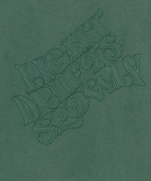 PBLIM（ページボーイリム）の「《UNISEX/セットアップ対応》アップリケロゴプルオーバー（Tシャツ/カットソー・レディース・ブラウン/グリーン/スミクロ・MEDIUM/LARGE）」の11枚目の写真