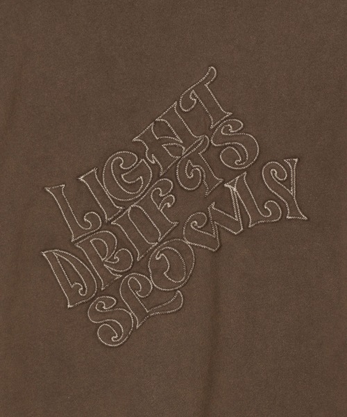 PBLIM（ページボーイリム）の「《UNISEX/セットアップ対応》アップリケロゴプルオーバー（Tシャツ/カットソー・レディース・ブラウン/グリーン/スミクロ・MEDIUM/LARGE）」の18枚目の写真