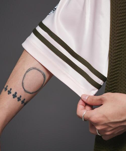 LTR DEPTH（レイターデプス）の「LTR DEPTH/ナンバリングホッケーT（Tシャツ/カットソー・メンズ・ピンク/グレー・MEDIUM/LARGE）」の14枚目の写真