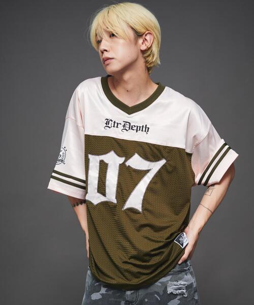 LTR DEPTH（レイターデプス）の「LTR DEPTH/ナンバリングホッケーT（Tシャツ/カットソー・メンズ・ピンク/グレー・MEDIUM/LARGE）」の19枚目の写真