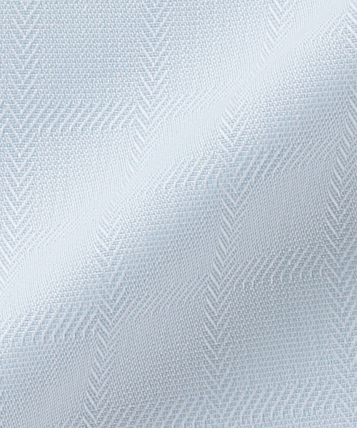 TOKYO SHIRTS(トウキョウシャツ)の「【透け防止】 形態安定ノーアイロン ワイド 7分袖ビジネスワイシャツ(ビジネスシャツ・レディース・サックスブルー・S/M/L/LL/XL)」の5枚目の写真