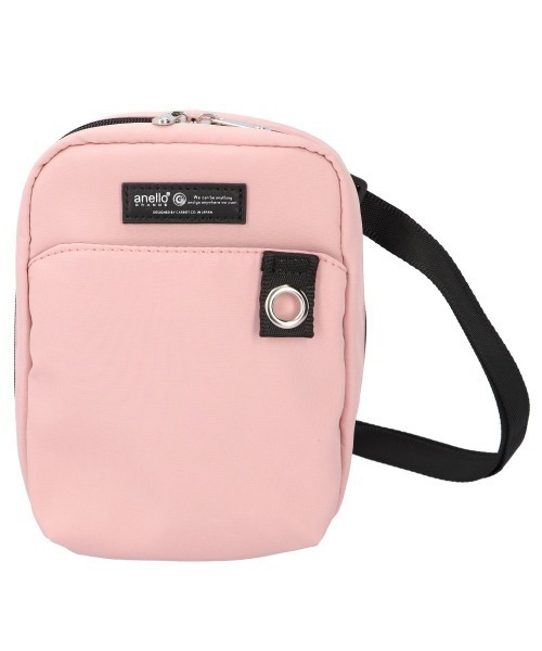 anello GRANDE(アネログランデ)の「anelloGRANDE ファム 縦型ウォレットショルダー GHW0001(ショルダーバッグ・レディース・ネイビー/ピンク/ブラック/ベージュ・FREE)」の4枚目の写真
