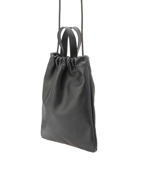 Ungrid（アングリッド）の「スクエアショルダーレザーバッグ（ショルダーバッグ・レディース・ブラック・FREE）」の4枚目の写真