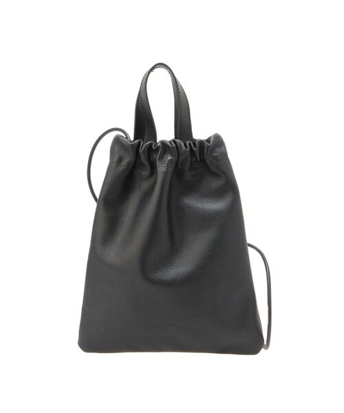 Ungrid（アングリッド）の「スクエアショルダーレザーバッグ（ショルダーバッグ・レディース・ブラック・FREE）」の9枚目の写真