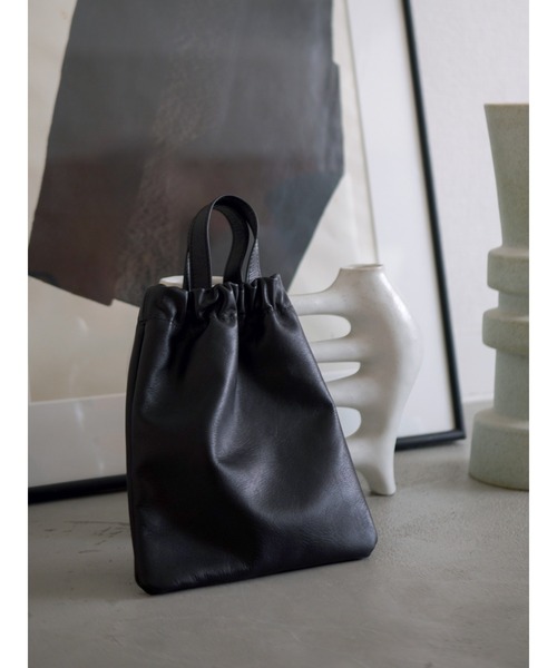 Ungrid（アングリッド）の「スクエアショルダーレザーバッグ（ショルダーバッグ・レディース・ブラック・FREE）」の10枚目の写真