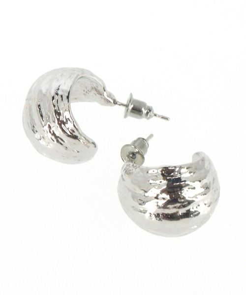 ANAP（アナップ）の「ボリューム フープ ピアス（ピアス（両耳用）・レディース・シルバー/ゴールド・FREE）」の3枚目の写真