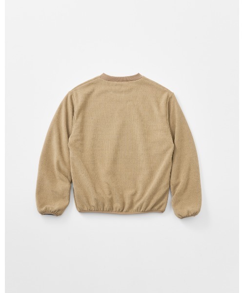 THOUSAND MILE（サウザンドマイル）の「【THOUSAND MILE】KNIT FLEECE CREW NECK PULLOVER/ニットフリース クルーネックプルオーバー（その他トップス・メンズ・ブラック/ライトベージュ/チャコールグレー/オフホワイト/ボルドー・XL/L/M/S/XS）」の21枚目の写真