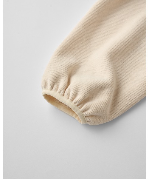 THOUSAND MILE（サウザンドマイル）の「【THOUSAND MILE】KNIT FLEECE CREW NECK PULLOVER/ニットフリース クルーネックプルオーバー（その他トップス・メンズ・ブラック/ライトベージュ/チャコールグレー/オフホワイト/ボルドー・XL/L/M/S/XS）」の9枚目の写真