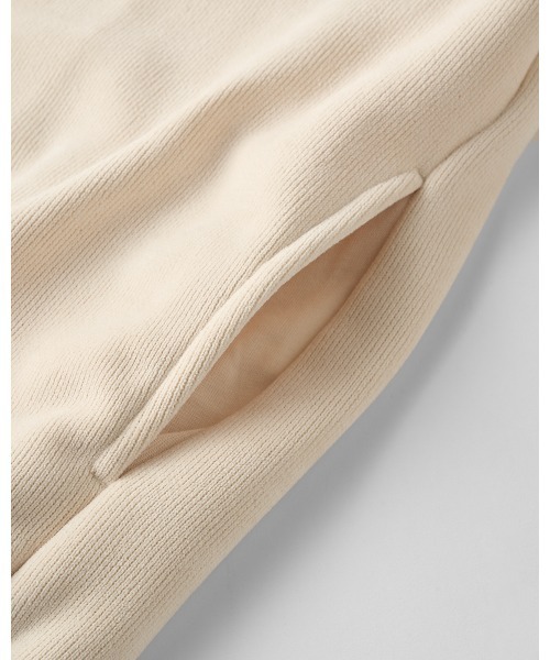 THOUSAND MILE（サウザンドマイル）の「【THOUSAND MILE】KNIT FLEECE CREW NECK PULLOVER/ニットフリース クルーネックプルオーバー（その他トップス・メンズ・ブラック/ライトベージュ/チャコールグレー/オフホワイト/ボルドー・XL/L/M/S/XS）」の10枚目の写真