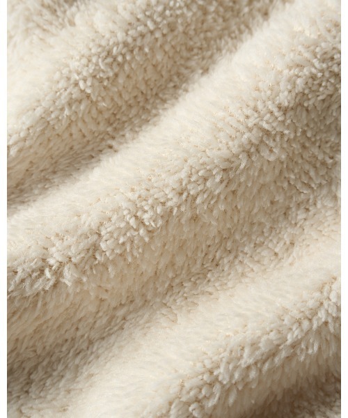 THOUSAND MILE（サウザンドマイル）の「【THOUSAND MILE】KNIT FLEECE CREW NECK PULLOVER/ニットフリース クルーネックプルオーバー（その他トップス・メンズ・ブラック/ライトベージュ/チャコールグレー/オフホワイト/ボルドー・XL/L/M/S/XS）」の13枚目の写真